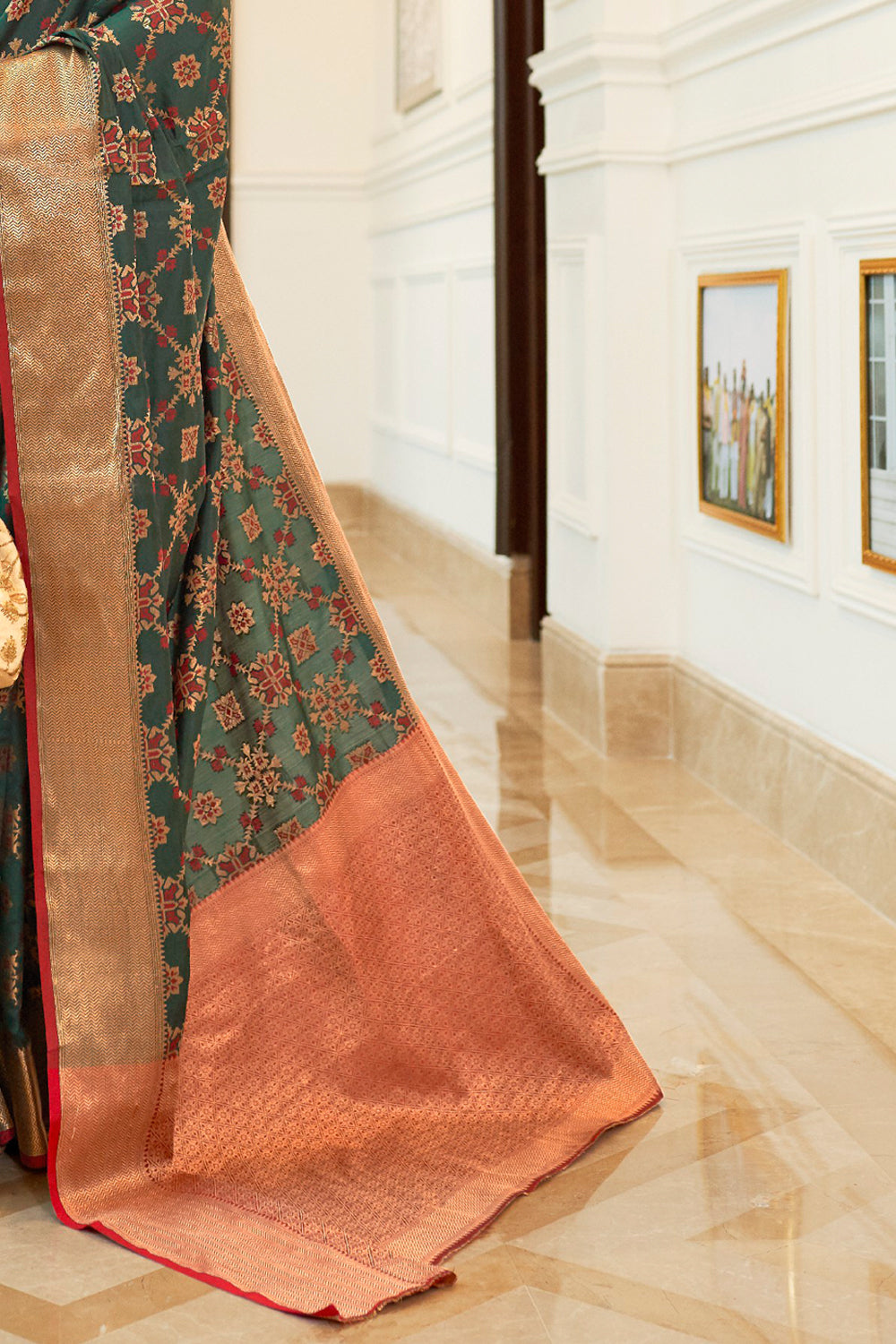 castleton green banarasi saree 2