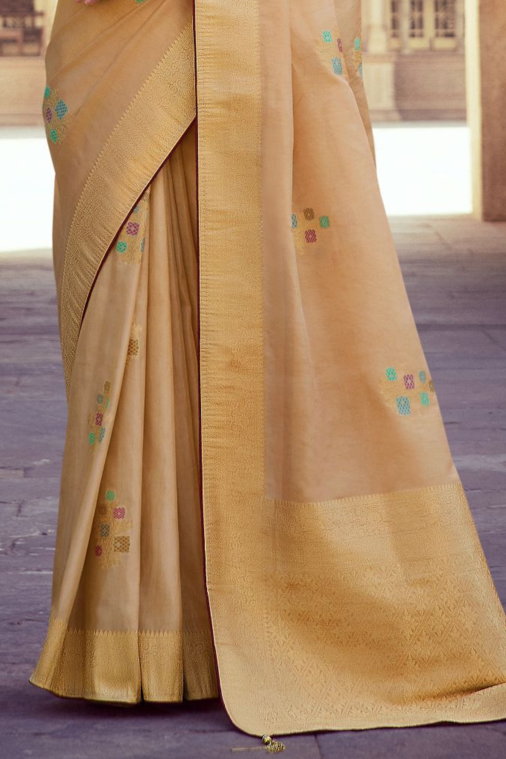 soft wheat soft silk saree 4